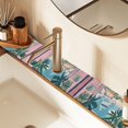 thumbnail image 2 of Yayeee Faucet Mat for Kitchen Sink 14.7" Diatomite Long Splash Guard Pad, Sea Boat, 2 of 7