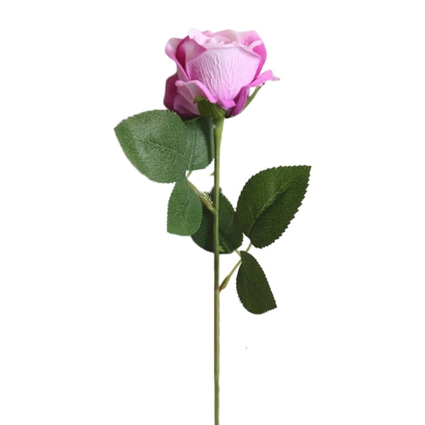 Ramo de rosas falsas Prop Interesante Festival de bodas Decoraciones de bricolaje para interiores Decoración de flores de simulación romántica Kits de decoración para fiestas Rosa oscuro Billuyoard HA080058-07