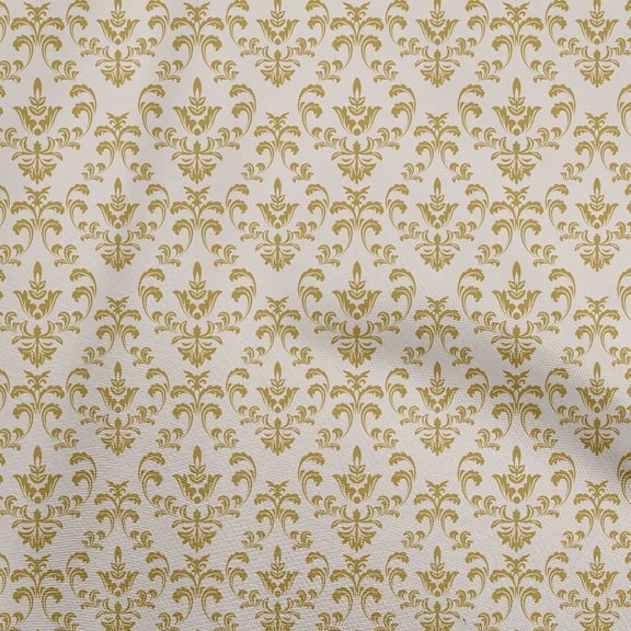 oneOone Velvet Peach Fabric Damask Dress Material Fabric Print Fabric By The Yard 58 Inch Wide