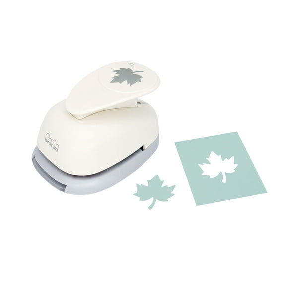 Bira Craft 1.5 inch Maple Leaf Lever Action Craft Punch, Autumn Punch, Halloween Punch, for Paper Crafting Scrapbooking