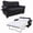 Black, variant on Huisenitre 57.1 inch Pull Out Sofa Bed with Memory Foam Mattress for Living Room, Gray