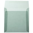 thumbnail image 2 of JAM Paper 6.5x6.5 Translucent Envelopes, 1000/Carton, Ocean Blue, 2 of 2