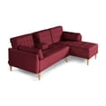 thumbnail image 4 of Sala Modular Reversible De Lino Rojo Modelo Carlton, 4 of 13