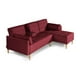 thumbnail image 4 of Sala Modular Reversible De Lino Rojo Modelo Carlton, 4 of 13