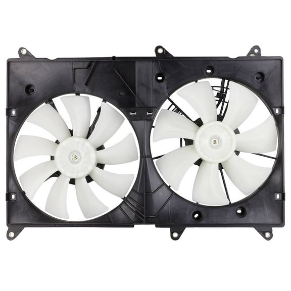 Condenser Or Radiator Cooling Fan Assembly For Toyota Highlander 2001 - 2007 - BuyAutoParts