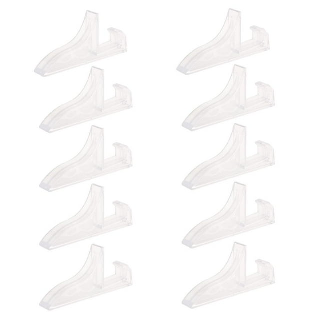 Support de Chevalet 10PCS Fort pour l'Affichage de Carte de Gâteau de Thé Cadre Photo Clear_S