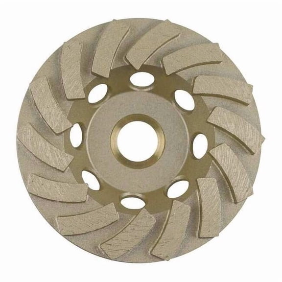 Diamond Vantage Grinding Wheel, Cup, No. Seg. 18, 4-1/2 in 45HDDGDX1