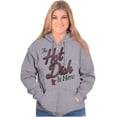 thumbnail image 4 of Minnesota Hotdish MN Funny Party Unisex Fleece Graphic Zip Up Hoodie Brisco Brands 2X, 4 of 5