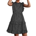 thumbnail image 1 of Vestido sin mangas,Vestido de mujer Vestido de verano con estampado floral Vestido con estampado floral Eficiencia maximizada, 1 of 5