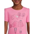 thumbnail image 4 of 365 Kids from Garanimals Girls’ Graphic T-Shirt with Short Sleeves, Sizes 4-10, 4 of 5