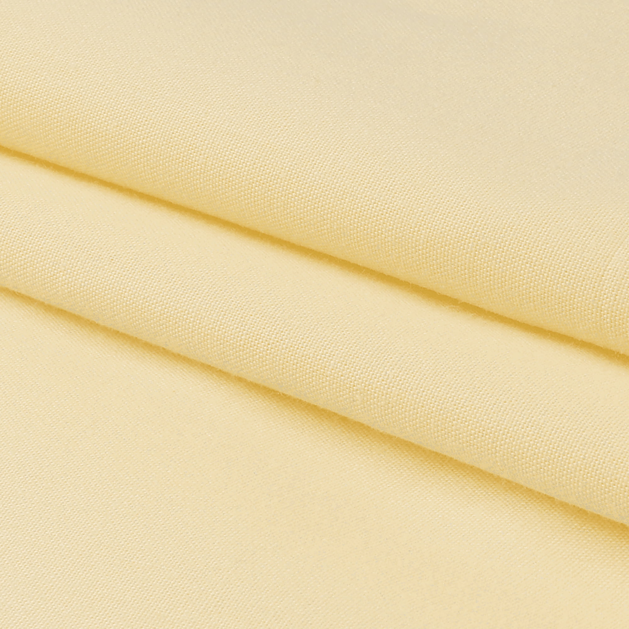Unique Bargains Envelope Closure Cotton Durable Easy Care Pillowcases (2 Count) Yellow Queen