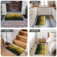 thumbnail image 6 of Green Yellow Forest Door Mat Indoor Outdoor, Oil Painting Landscape Non Slip Welcome Mat with Rubber Backing, Absorbent Fabric Front Door Mats Entryway Rug for Home Patio Entrance 24"x36", 6 of 9