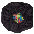 thumbnail image 4 of AB Jumbo Silky African Bonnet - Double-Layered Hair Protection - Extend Hairstyles, Reduce Frizz & Split Ends - Multipurpose & Travel-Friendly, 4 of 7