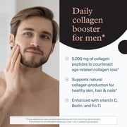 Youtheory Men Collagen Dietary Supplement Hair & Skin Support, 160 Count