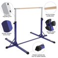 thumbnail image 5 of FBSPORT Gymnastics Horizontal Bar Trainning Kip Bar Expandable Bar Adjustable Height Fitness Equipment for Home/Floor/Practice/Gymnastics/Training/Parkour, 5 of 10