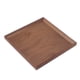 thumbnail image 4 of Tea Tray, Black Walnut Tray Vintage Black Walnut Gift For Friends For Office, 4 of 8