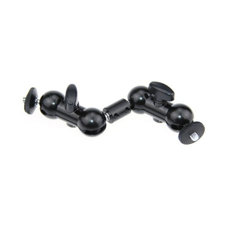 UPC: 0711202831032 | CAMVATE 360 Degree 1/4 Articulating Magic Arm Mount Adapter for Camera Monitor LED Light 7 Black Levers