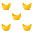 thumbnail image 3 of bedienty 4Pcs Egg Poacher Silicone Egg Poaching Cup Non-stick Pancake Cooking Boiler Kitchen Tool Yellow 5Set, 3 of 6