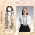 thumbnail image 4 of Sparkly Sequin Scarf for Women, Lightweight Glitter Neck Scarves Belt Thin Shawl for Party Club Prom Daily, 4 of 5
