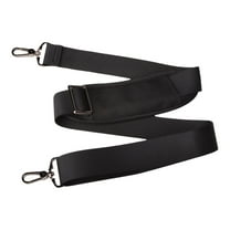 Adjustable Shoulder Strap With Padding Replacement Laptop Bag Strap Ergonomic Design For Backpacks Messenger Bags And Crossbody Bags Adjustable Comfortable Belt for Briefcase(Black)