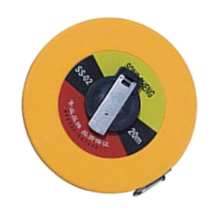 

Roulette Measuring Portable Tape Measure Retractable Ruler Centimeter Inch 20m