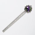thumbnail image 5 of Grapes Elegant Vintage Silver Lace-Edged Bookmark - Gift for Readers and Book Lovers - Book Accessories, 5 of 5