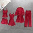 thumbnail image 2 of Ensemble Pyjama en Satin de Soie pour Femme Automne/hiver, 2 of 3
