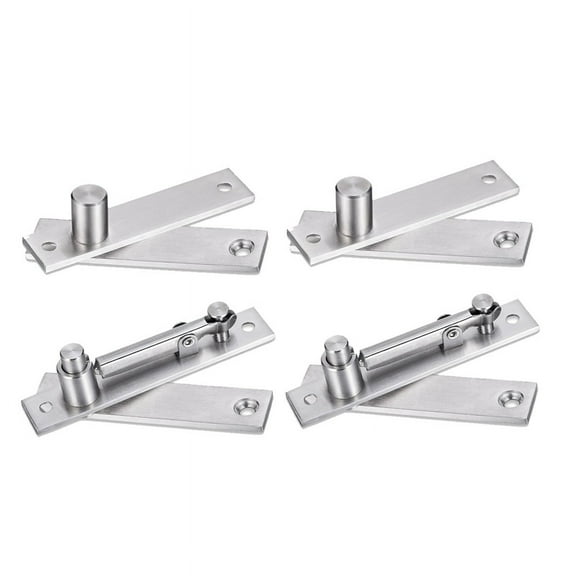 Heavy Duty Pivot Hinge for Wood Door,Hidden Door Hinge for Secret Door, with 360 Degree Rotation, Pivot 2Pcs
