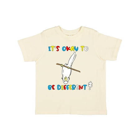 

Inktastic Autism Awareness It s Okay to be Different! Silly Bird Gift Toddler Boy or Toddler Girl T-Shirt