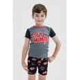 thumbnail image 3 of Spy Ninjas Big Boys Pajama Shirt and Shorts Sleep Set Little Kid to Big Kid, 3 of 5
