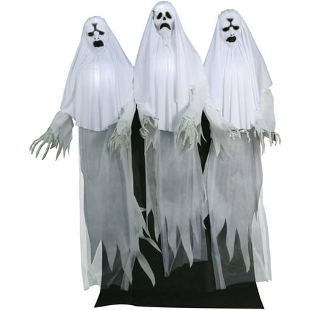 Haunting Ghost Trio Animated Halloween Decoration