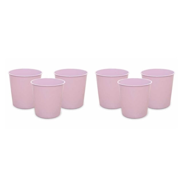 Moyic Cubo de basura de 3 piezas, cubo de basura ligero de estilo moderno, sin tapa, cesto pequeño de basura, cocina, dormitorio, salón Type2 NO2