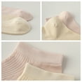 thumbnail image 7 of Sookeceks 6 Pairs Thin Ankle Socks for Women Breathable Mulberry Silk Mesh Low Cut Soft Casual Socks Size 5-9, 7 of 7