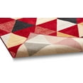 thumbnail image 4 of Well Woven Mystic Alvin Mid-Century Modern Geometric Red 7'10" x 9'10" Area Rug, 4 of 6