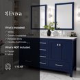 thumbnail image 7 of Eviva Aberdeen 60 Inch Double Sink Blue Transitional Bathroom Vanit, 7 of 7