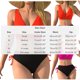 thumbnail image 2 of Conjunto de Bikini de Cintura Alta para Mujeres Deportes Mono de Color Sólido, Traje de Baño de Corte Alto para las Vacaciones en la Piscina Y la Playa, 2 of 3