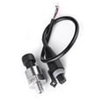 thumbnail image 2 of Candeon Transductor de presión -1 Pieza 1/8NPT Rosca de Acero Inoxidable transductor de presión Sensor remitente para Aceite Combustible Aire Agua(30PSI), 2 of 14