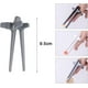 thumbnail image 2 of 3 piezas de palillos de dedo para jugadores, palillos de plástico para bocadillos, pinzas de plástico para alimentos para jugadores, fundas para dedos móviles para juegos, 2 of 5