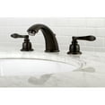thumbnail image 2 of Kingston Brass KB965NFL Widespread Bathroom Faucet, Oil Rubbed Bronze, 2 of 3