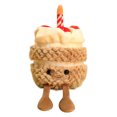 thumbnail image 1 of Jellycat Stuffed Animals, Jellycat Cute Cake, Jellycat Plush Toys, Medium 11 Inch Jelly Cats Stuffed Toys Birthday Gift Best Gift for Friends Kids Adult Home Car Decoration, 1 of 2