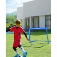 thumbnail image 3 of Goles de fútbol SONGMICS Kids de 120 x 90 cm con bolsa de transporte, color azul, 3 of 8