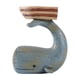 thumbnail image 1 of Escultura de ballena, estatua de ballena, regalo de inauguración de la casa, decoración náutica mediterránea decorativa para estantería, entrada,, 1 of 9