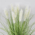 thumbnail image 3 of 5Pcs Artificial Plants Foxtail Grass Decor Lifelike Faux Greenery Home Decoration for Living Room, Office, Patio Housewarming Gift, 3 of 8