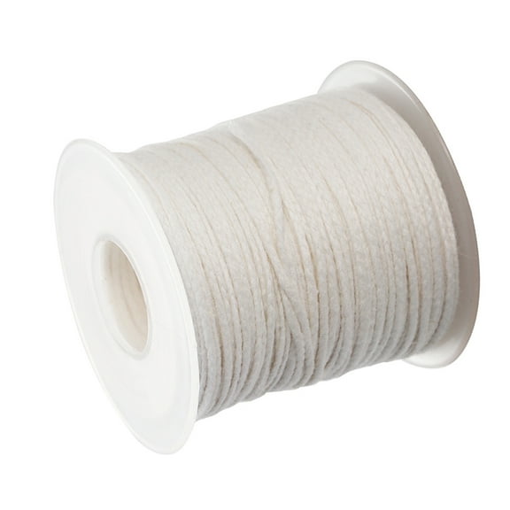 LEORX Cotton Candle Wick Spool for Candle Making Works with Metal Wick Tabs
