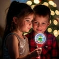 thumbnail image 6 of ArtCreativity Christmas Light-Up Spinner Wand for Kids, 7.5 Inch LED Toy with Batteries Included, 6 of 7