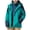 Green, variant on Lovskoo 2024 Women's Rain Jacket Hooded Active Winter Coat Casual Waterproof Windbreaker Detachable Cap and Thick Three-In-One Jacket Outdoor Sports Warm Jacket Black