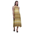 thumbnail image 1 of Bimba Robe Dos Nu d'Été Teinture sur Nœuds pour Femmes, Fête, Plage, Col Halter, TTTG, 1 of 6