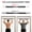 Black Blue, variant on AbahubFit Doorway Pull-Up Bar with Safety Lock, Heavy-Duty Door Frame Pull-Up Bar, Adjustable Strength Training Horizontal Bar, Home Use for Upper Body Workout (Max. Load Weights 220 LBS)