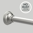 thumbnail image 4 of Better Homes & Gardens Rustproof 43" - 72" Adjustable Tension Shower Curtain Rod, Satin Nickel, 4 of 9