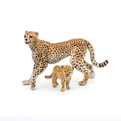 Papo Wild Animal Kingdom Figure, Cheetah with Cub | Walmart Canada